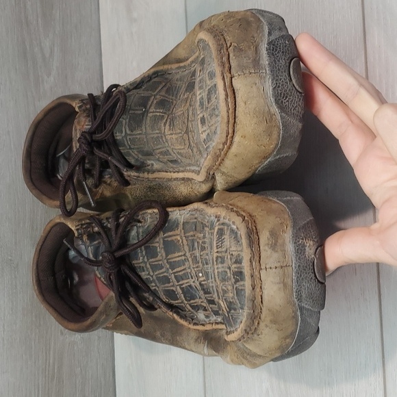 Twisted X Mens Steel Toe Moccasin Driving Shoes sz 13M - Picture 4 of 15